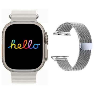 smartwatch Hello watch 3+ 400bs con manilla metálica de regalo 🎁 par