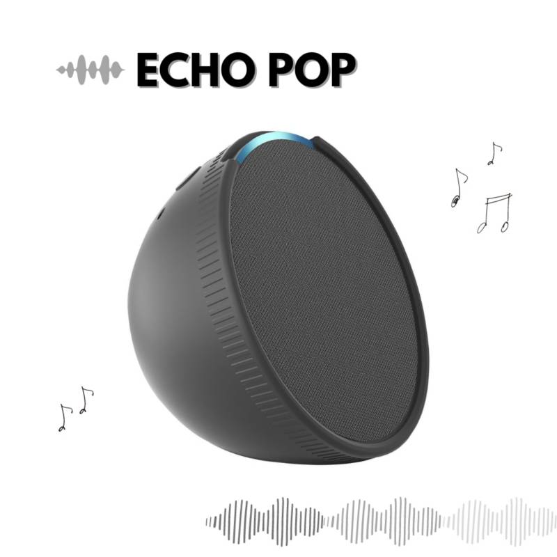 Echo Pop Black / Altavoz Inteligente