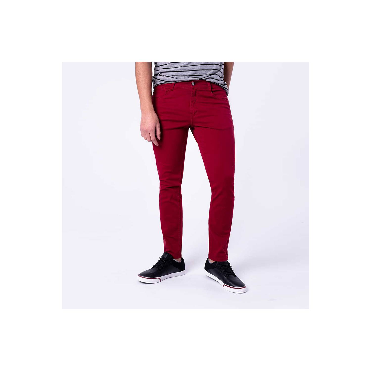 Pantalon Clasico Drill Stretch Erick Hombre FITS MEN