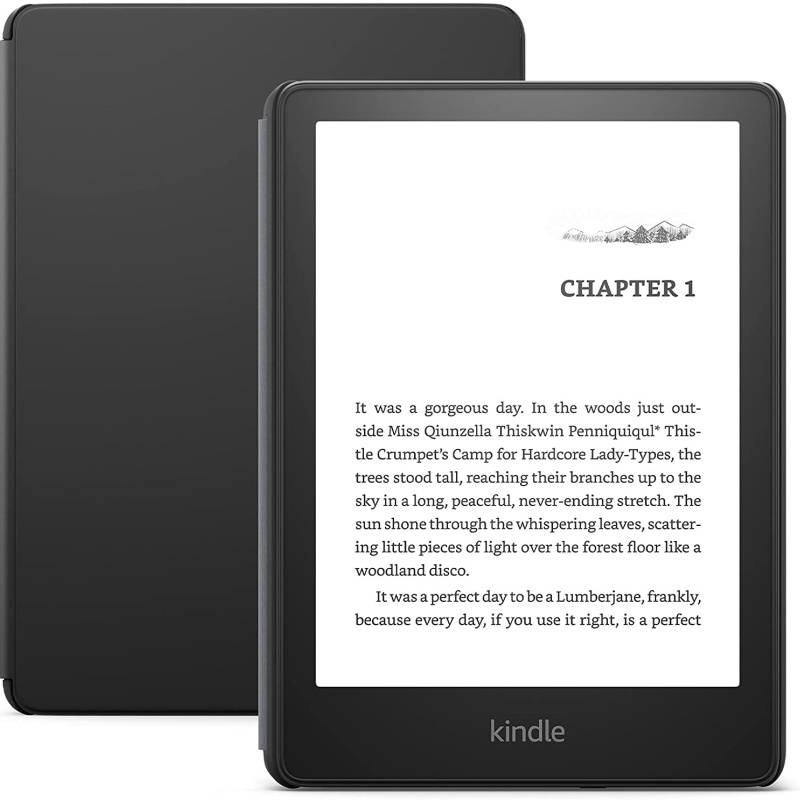 AMAZON - Amazon Kindle Paperwhite Kids 11th Generation With Cover 8GB - Negro