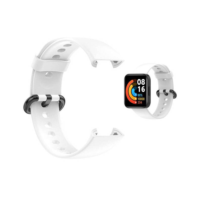 Correa para Xiaomi Redmi Watch 3 Active - Material TPU - Blanco