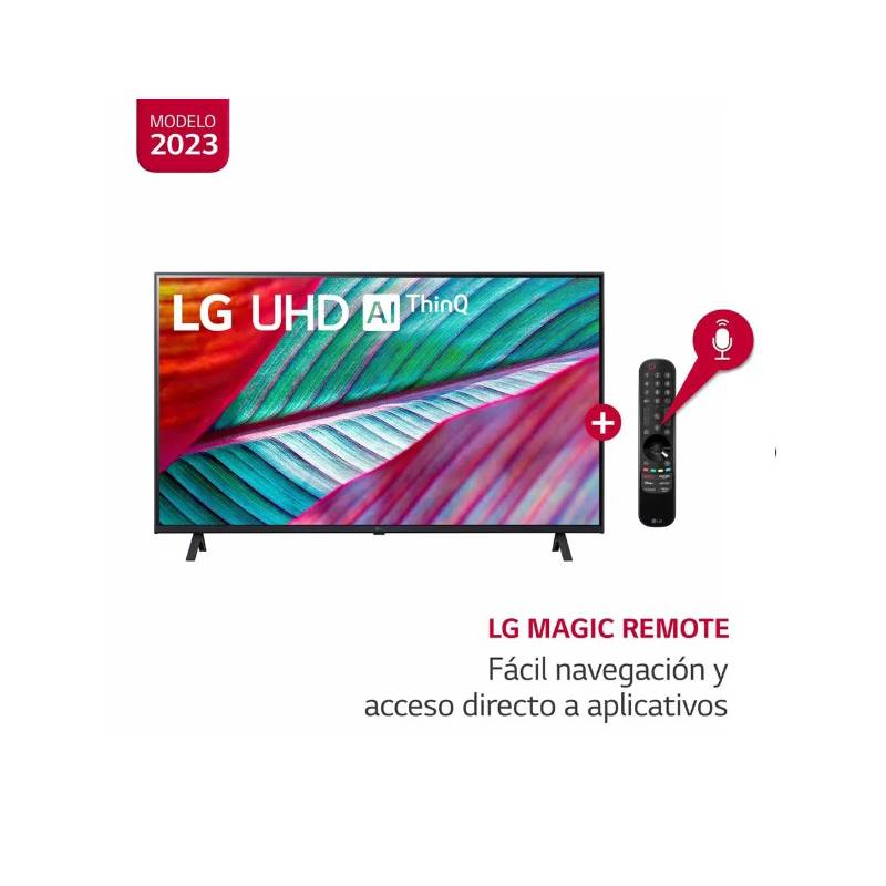 LG - TELEVISOR LG LED/LCD 4K ULTRA HD 50 SMART TV CON THINQ AI 50UR8750PSA 2023