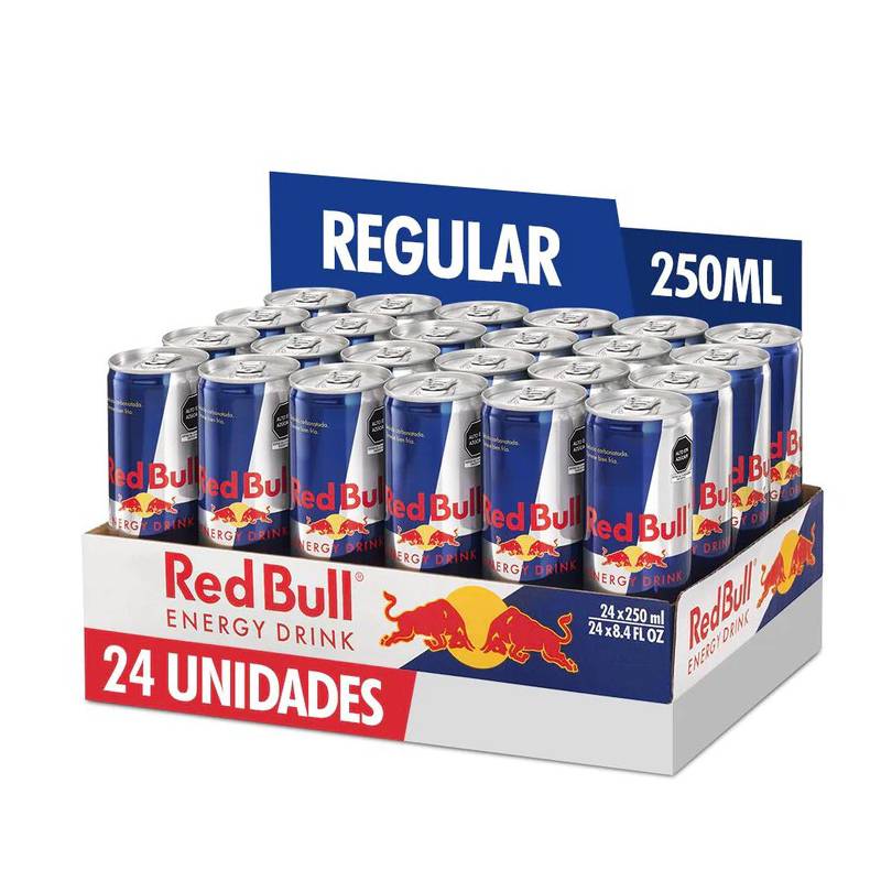 RED BULL - Bebida energizante RED BULL Lata X24 250Ml