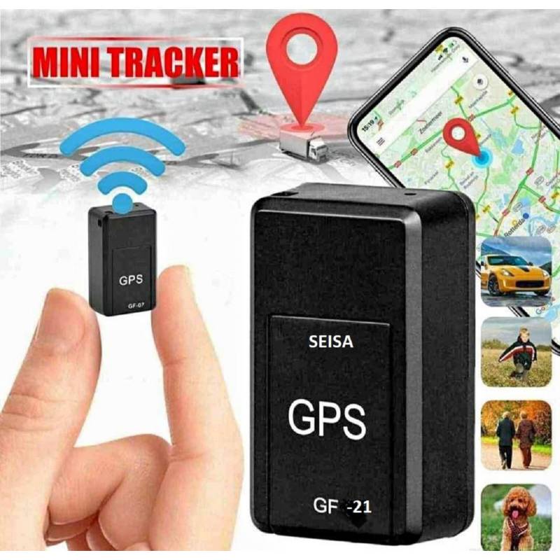 Mini Rastreador GPS Recargable y Magnético FG-21 SEISA
