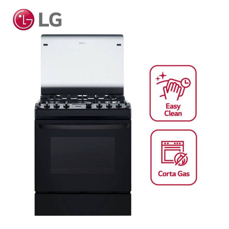 LG - Cocina LG a Gas de 6 Hornillas RSG314S