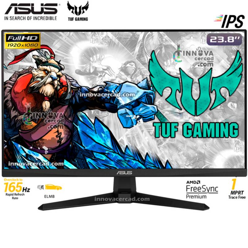 ASUS TUF Gaming 24 Full HD 165Hz OC FreeSync 1ms Gaming Monitor