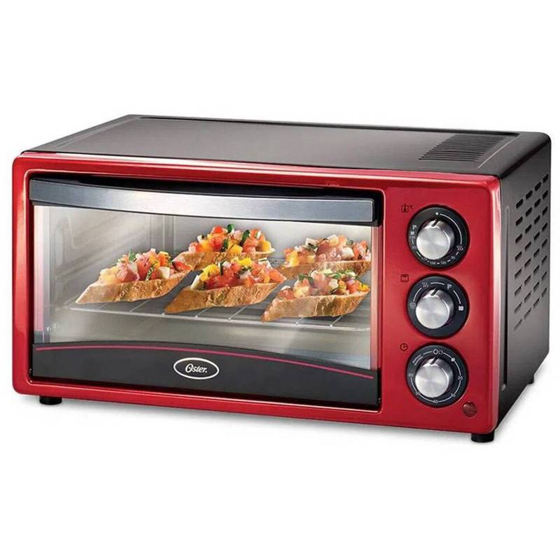 Horno Eléctrico Tostador Oster® Puertas 42 Litros Color Acero inoxidable