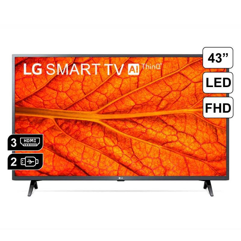 LG - Televisor LG 43 43LM6370PSB LED FHD Smart TV