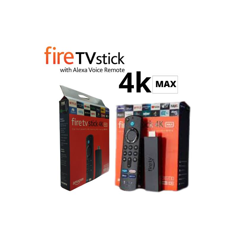 AMAZON - FIRE TV STICK 4K MAX-ALEXA