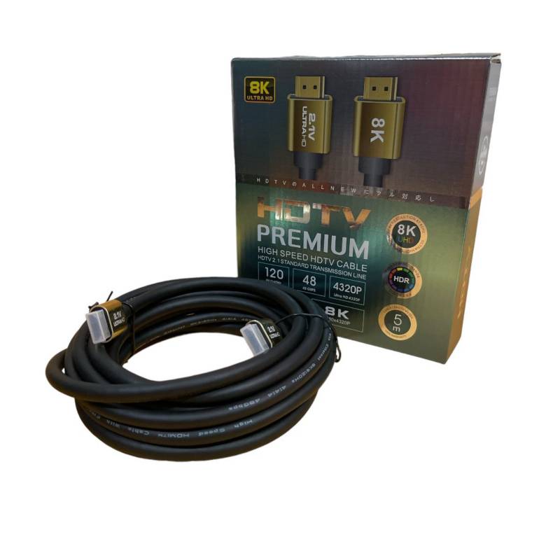 Cable HDMI 10 Metros Ultra HD 3D 4K V2.0 2160P a Enmallado Gris