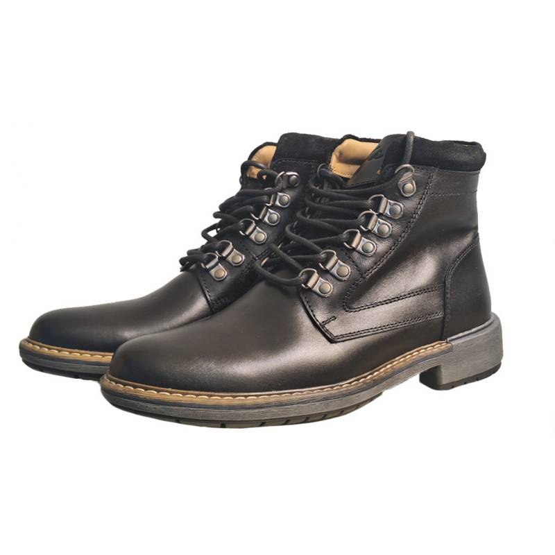 BOTAS CASUALES HOMBRE NONOS B8 H NEGRO CUERO