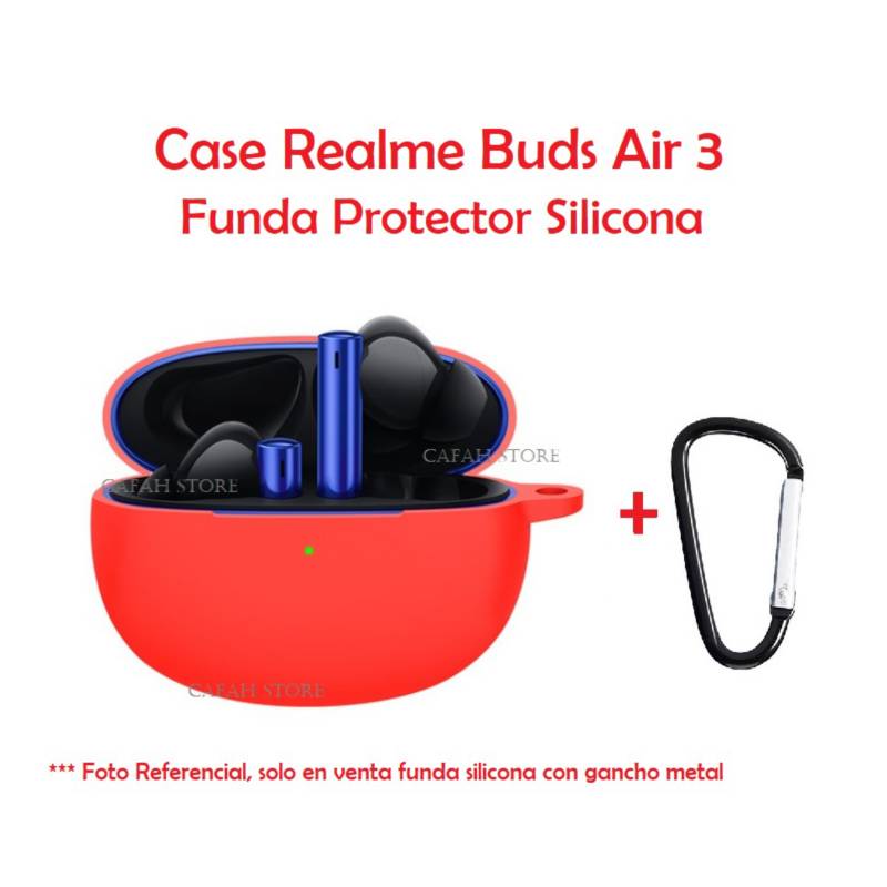 Funda suave transparente de TPU para auriculares Realme Air 3, carcasa  transparente con llavero, para auriculares Airbuds 3, Realme - AliExpress