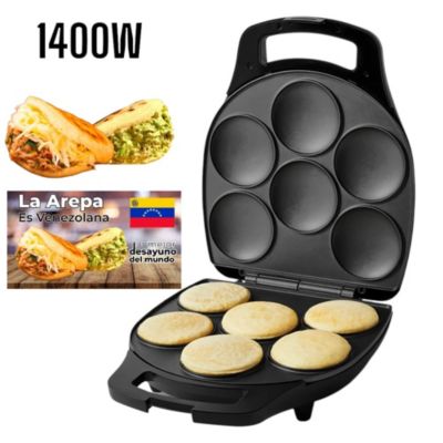 Tostiarepa Máquina para Hacer Arepas Muffin 1400Watts GENERICO