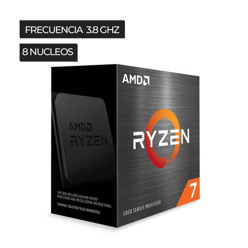 AMD - Procesador AMD Ryzen 7 5800X 3D Socket AM4