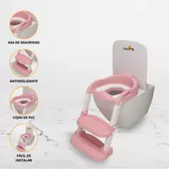 DOUX BEBE - Adaptador de baño para Niño «POTY» Pink