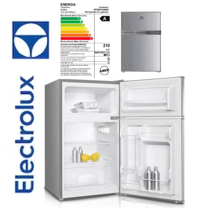 Frigobares, Electrolux, Indurama y Oster