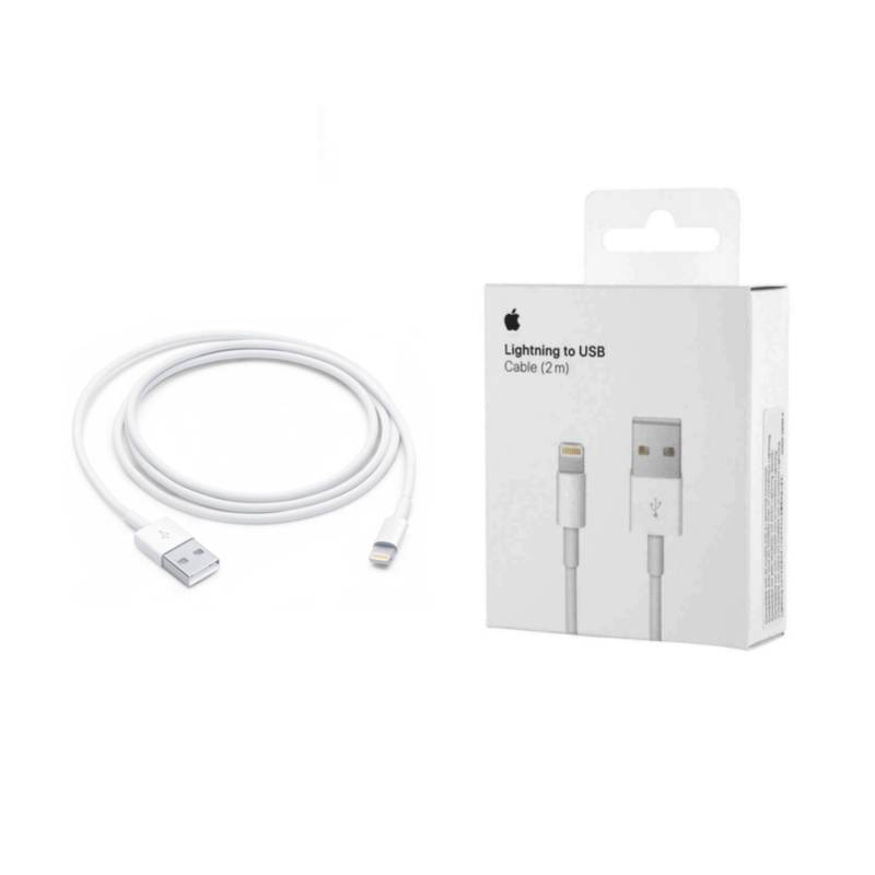 CABLE USB 2.0 A LIGHTNING PARA IPHONE DE 1.50 METROS CON