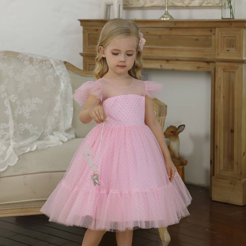 Vestido de Niña de Barbie IMPORTADO