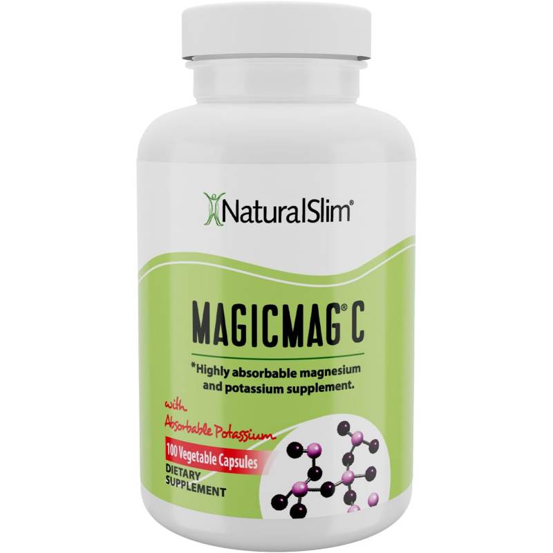 NATURALSLIM - NaturalSlim Magicmag C 100 capsulas citrato de magnesio y potasio