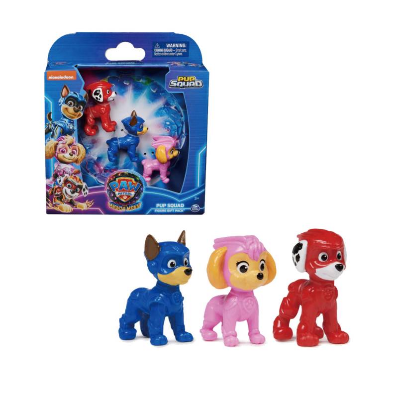 Paw Patrol: La Súper Película. Set de Figuras