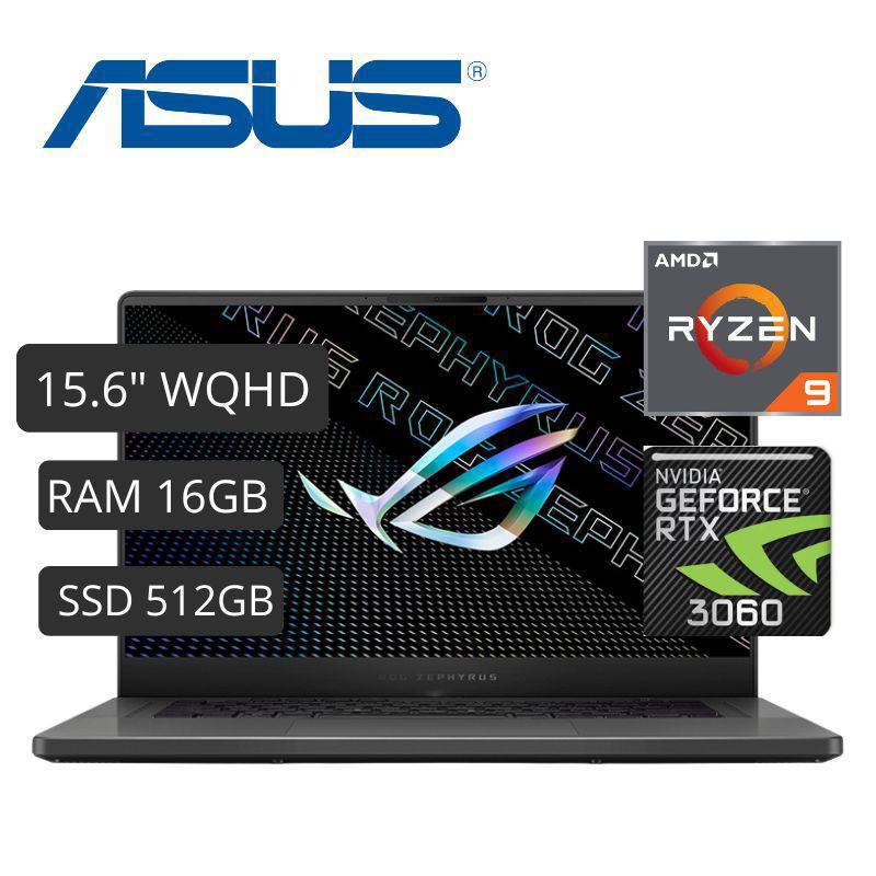 ASUS - Laptop GAMER ASUS GA503 156 R9 16GB 512SSD V6GB RTX3060 W11