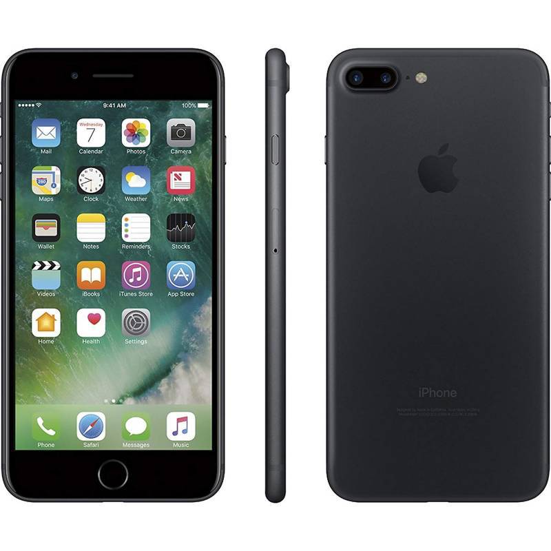 APPLE - iPhone 7 Plus Negro 32GB  Bateria 95%  Reacondicionado