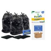 Bolsas blancas para basura 220 L, 1.5 micras, 100 uds GENERICO