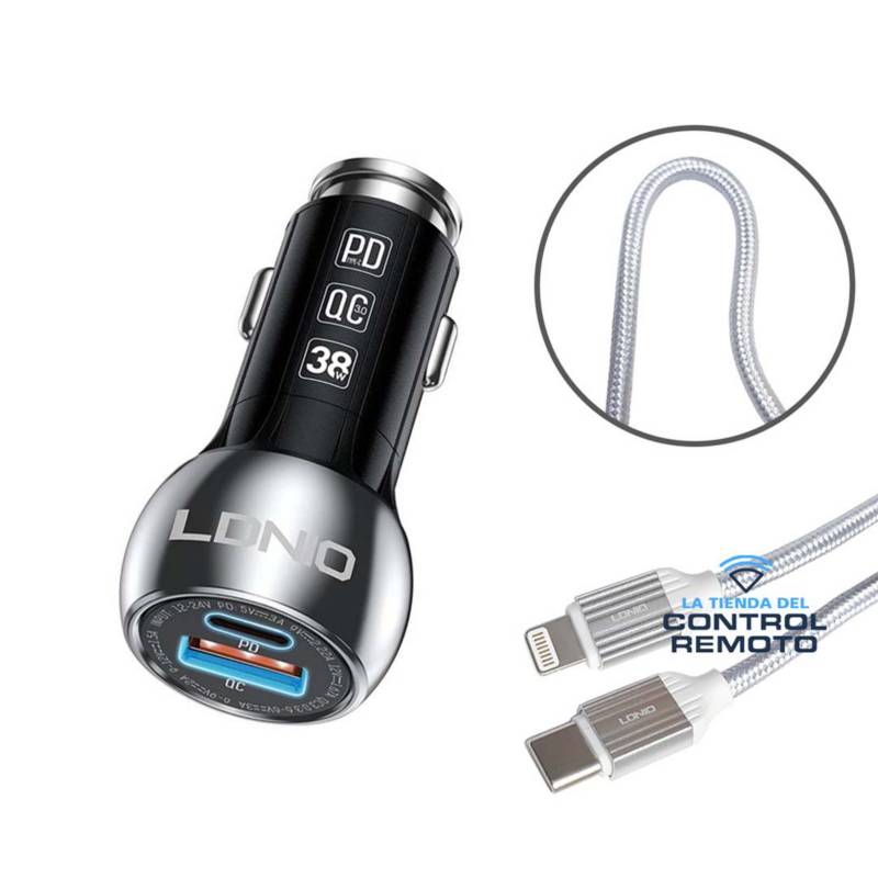 GENERICO Cargador y Cable USB / USB/ iPhone 12 11 13 Pro Max 2