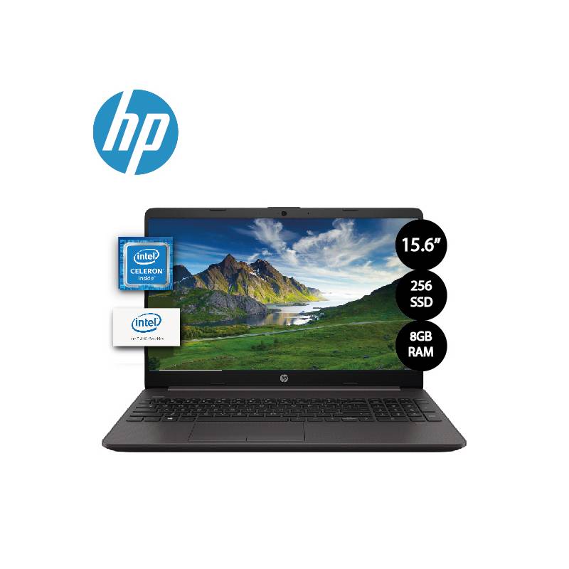 Laptop Hp 250 G9 Celeron N40500 8gb 256gb Ssd Intel Uhd 156hd Freedos Hp 8726