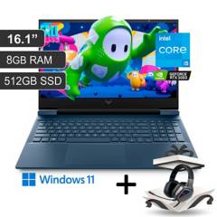 Laptop Gaming HP Victus Intel Core i5-11400H 8GB RAM 512GB SSD 16.1'' 16-d0506la