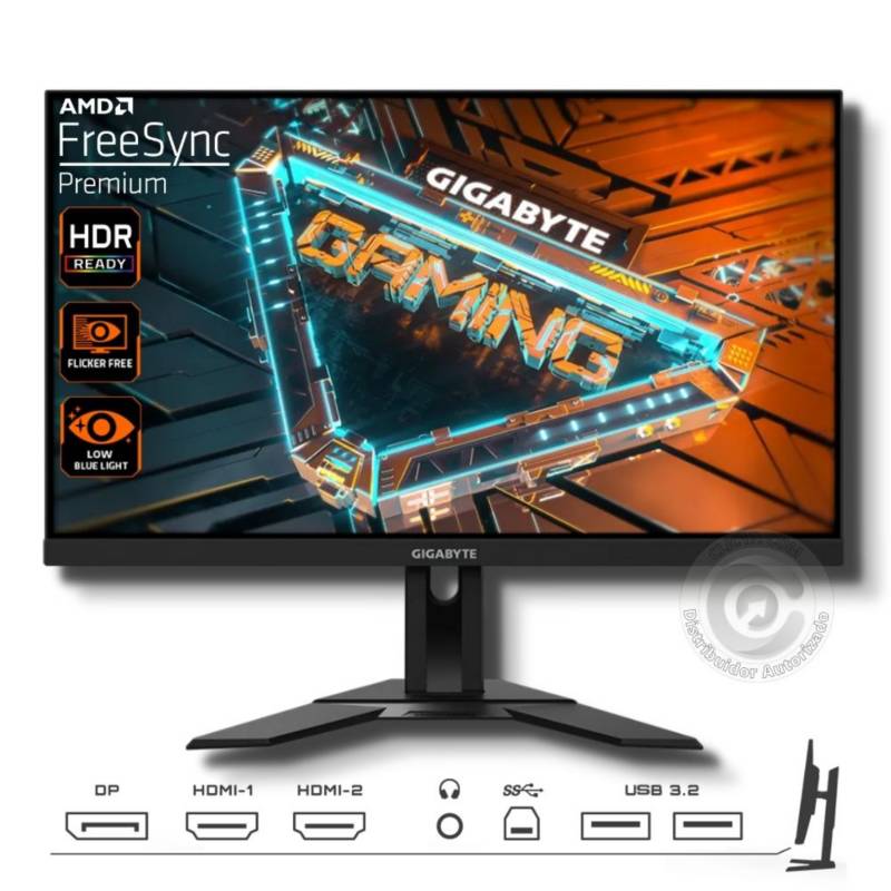 GIGABYTE Monitor Gamer Curvo Gigabyte 2k 165hz 1ms 27 Pulgadas