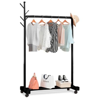 Perchero de Pie Colgador Ropa P246 Y Organizador Zapatera N V4 48P MINARI