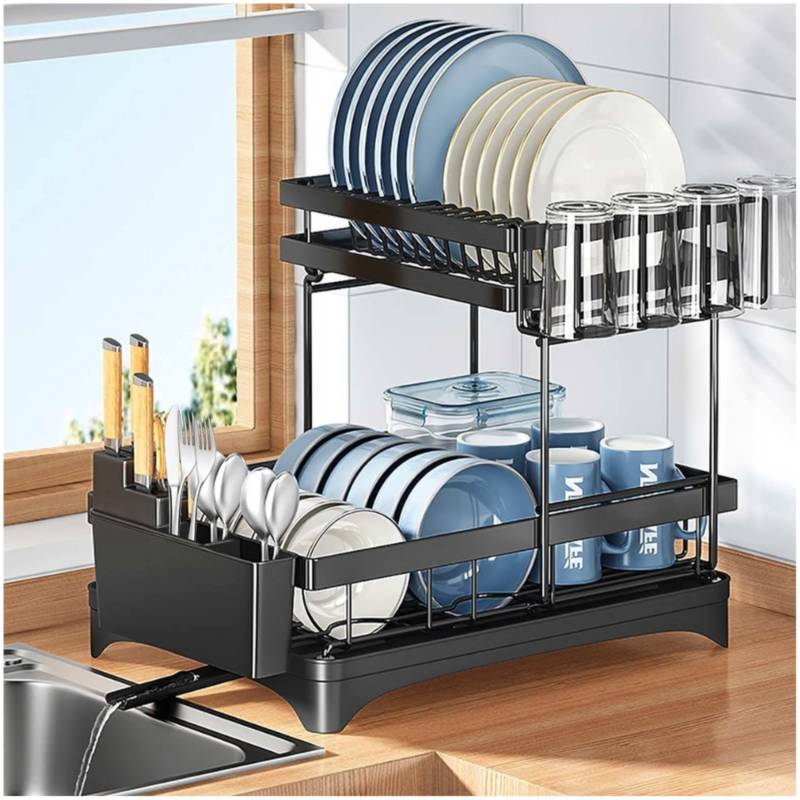 Escurridor Organizador de Platos de Cocina 85 cm INSPIRA