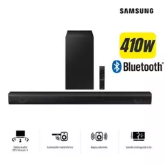 SAMSUNG - Soundbar Samsung 410W con Bluetooth HW-B550 - Negro