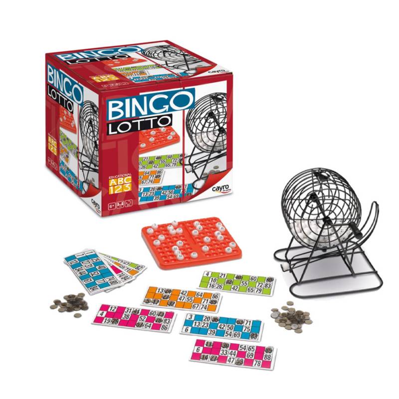 Juego de bingo Cayro :: Cayro :: Juguetes :: Dideco