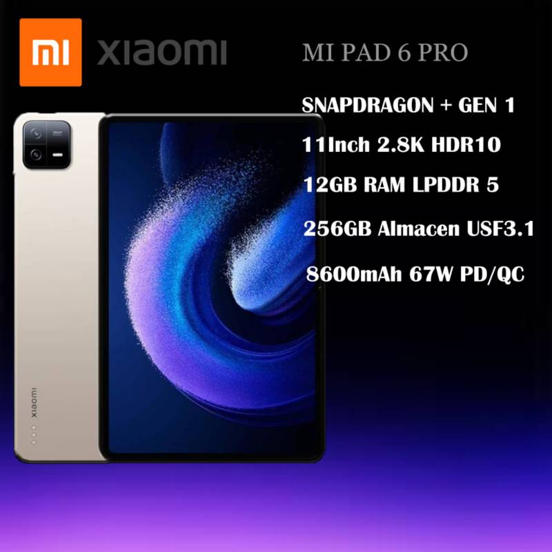 Las tabletas Xiaomi Pad 6 y Pad 6 Pro debutan con un precio