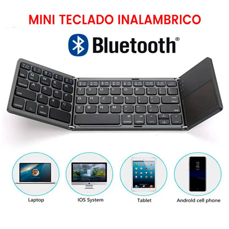 Teclado Pequeño Para Pc-laptop-celular Con Bluetooth