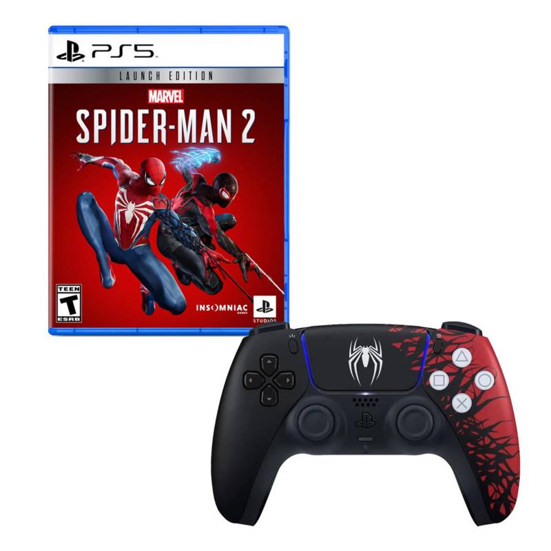 Mando Dualsense PS5 Edición Spiderman 2 + Spiderman 2 SONY