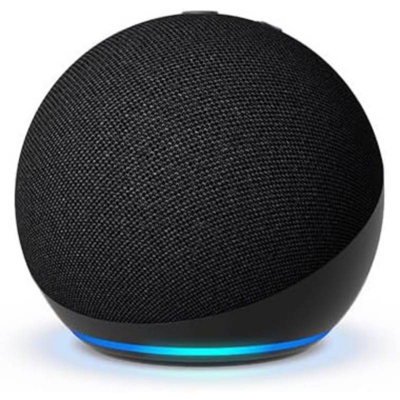 Echo Dot (5.ª generación) | Blancos con Echo Buds (modelo de 2023) | Negro