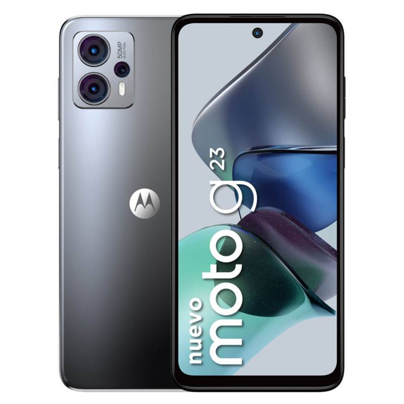 Smartphone Motorola Moto G23 128 Gb 4 Gb RAM Gris MOTOROLA