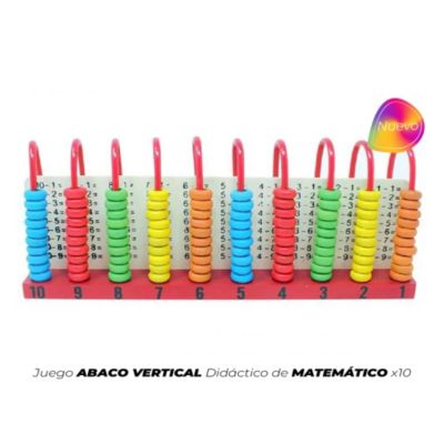 Ábaco vertical Montessori