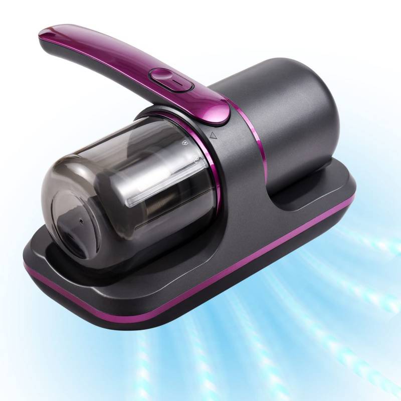 Máquina de esterilización ultravioleta inalámbrica, antiácaros aspiradora  de mano, pequeño instrumento portátil para ácaros de la cama - AliExpress