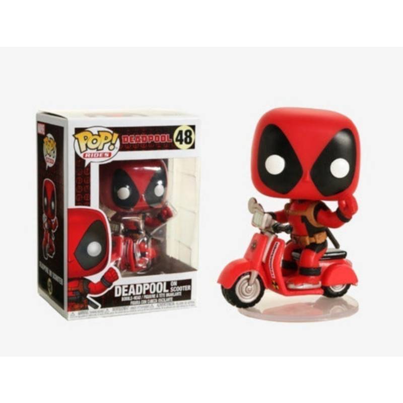 FUNKO POP! RIDES MARVEL DEADPOOL ON SCOOTER no48 - beställ FUNKO POP! RIDES  MARVEL DEADPOOL ON SCOOTER no48 online - OVRHYPD