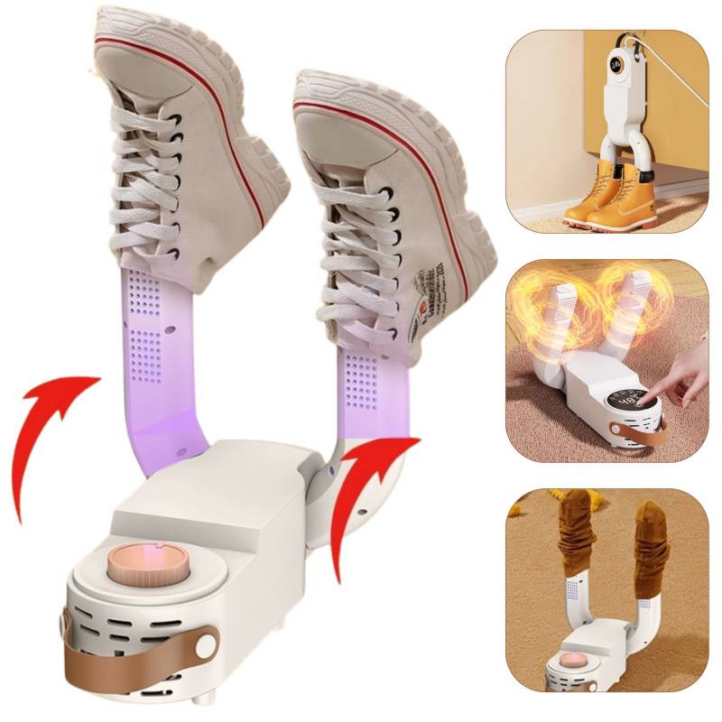Secador Eléctrico de Zapatos Zapatillas Portatil con Luz UV IMPORTADO