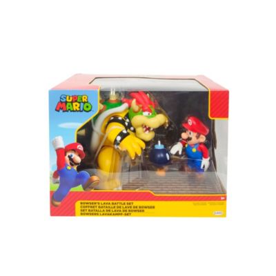 Super Mario Bros Pack Jumbo Juguetes Articulados Luz Playset