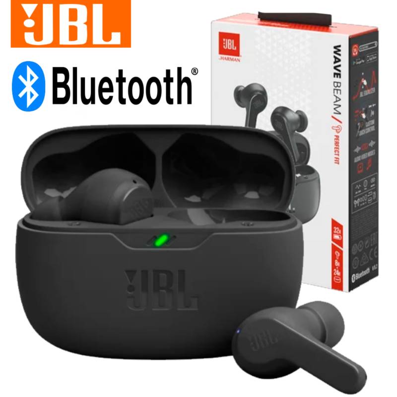 JBL Wave Beam TWS Auriculares Inalámbricos Azules