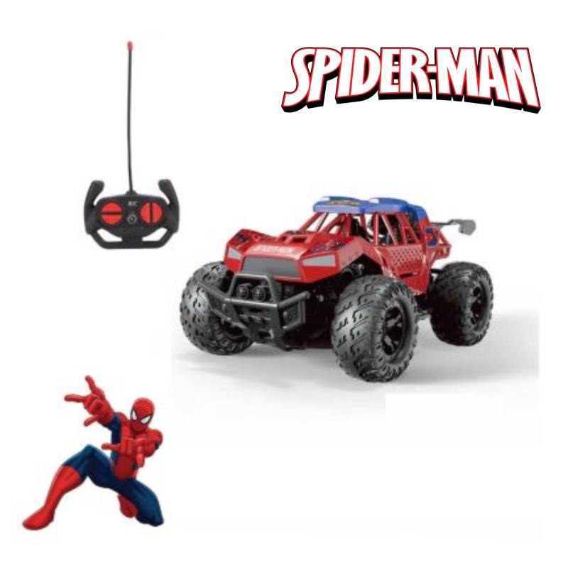 Carro Todo Terreno con Control Remoto Spiderman MARVEL