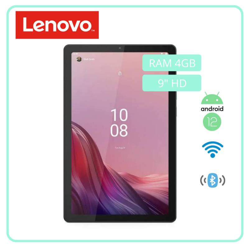 LENOVO - Tablet Lenovo Tab M9 Tb310Fu 9" Hd, Ram 4Gb, Ssd 64Gb, Android 12