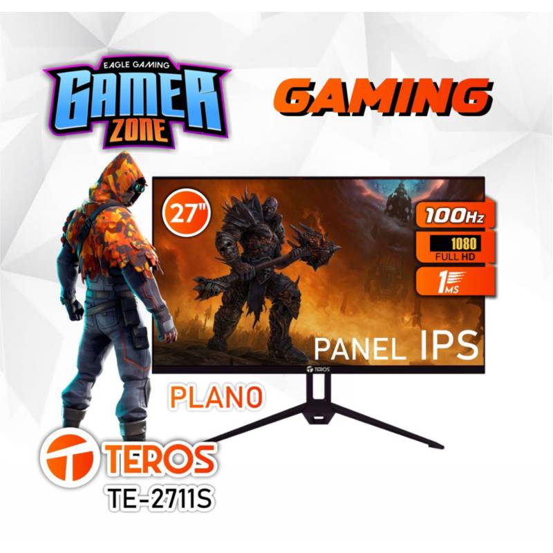 Monitor Teros TE-2711S 27 Pulgadas IPS 100Hz 1920x1080 FullH