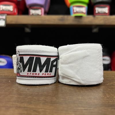 Vendas de Boxeo Topking Blanco - 4.5 metros - Nylon/Algodon – MMA Store Peru